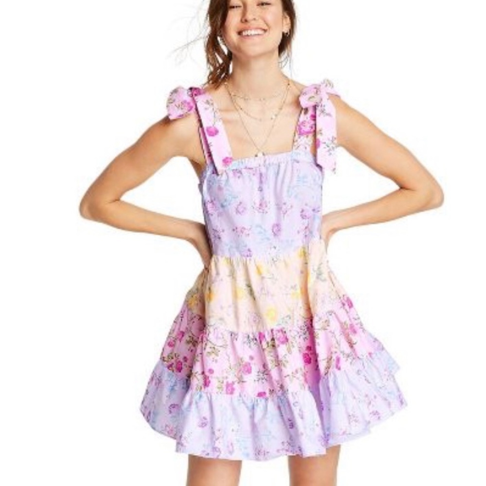 LoveShackFancy X Target Jeanne Tie-Strap Tiered